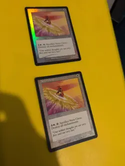 Nova Cleric x2 Onslaught. MTG Card. Old vintage FOIL. Shooting star. - Image 1