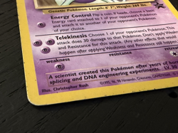Pokemon Card - Mewtwo Black Star Promo Basic 12 - Image 3