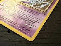 Pokemon Card - Mewtwo Black Star Promo Basic 12 - Image 4