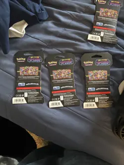 Pokemon Phantasmal Flames Sleeved Booster Cards 6 Packs Factory Sealed - Image 2