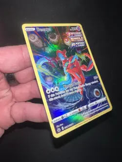 Pokemon Deoxys Ultra Rare Full Art Holo Basic Card Crown Zenith GG12/GG70 NM - Image 3