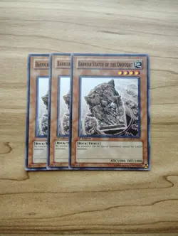 Yu-Gi-Oh! - Barrier Statue Of The Drought 3X - Complete Playset Of Cards - Image 1