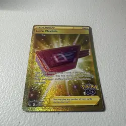 Lure Module 088/078 Secret Rare Gold Trainer Card(Pokemon TCG GO) - Image 2