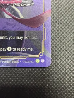 Riftbound METAL Card – Irelia Blade Dancer - Vegas Prize Wall Exclusive - Image 4