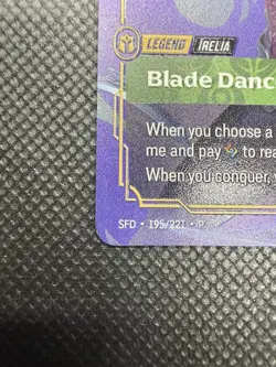 Riftbound METAL Card – Irelia Blade Dancer - Vegas Prize Wall Exclusive - Image 5