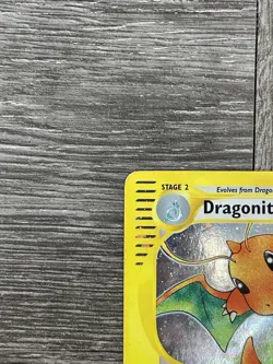 Pokemon TCG Dragonite Expedition Base Set Holo Rare Card 9/165 - Image 3