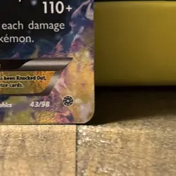 🐲 M Tyranitar EX Full Art 43/98 XY Ancient Origins Pokemon Card 💥 - Image 3