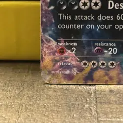 🐲 M Tyranitar EX Full Art 43/98 XY Ancient Origins Pokemon Card 💥 - Image 4