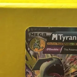 🐲 M Tyranitar EX Full Art 43/98 XY Ancient Origins Pokemon Card 💥 - Image 5