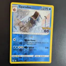 GYARADOS 022/078 POKEMON CARD (POKEMON GO SET) REVERSE HOLO - Image 3