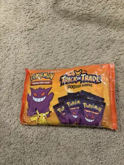 Nintendo Pokemon TCG BOOster Trick Or Trade Trading Card Game - 120 Cards 820650850783 - Image 1