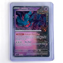 Flutter Mane 078/162 Cosmos Holo Rare Trick or Trade Pokemon Card LP w/ SWIRL 🌀 - Image 5