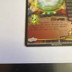 Dragon Ball Z Broly, the Legendary Saiyan Holo Power Score 4 TCG Card - Image 5