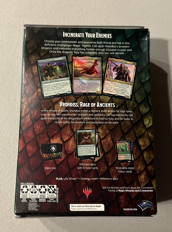 MTG Magic the Gathering D&D Dungeons and Dragons Commander Draconic Rage SEALED - Image 4