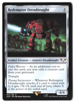 Redemptor Dreadnought 164 MTG 40K NM - Image 1