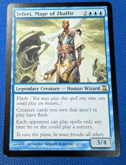 Teferi, Mage of Zhalfir, Time Spiral, Magic the Gathering, MTG - Image 1