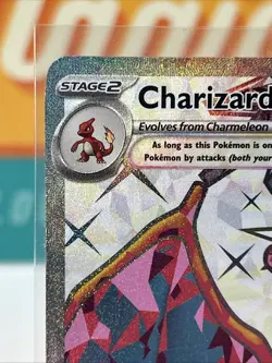 Charizard ex #56 Pokemon 2024 Black Star Promo Scarlet & Violet LP - Image 4