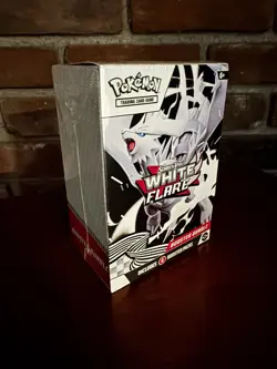 Pokemon TCG White Flare Scarlet and Violet Booster Bundle Factory Sealed - Image 1