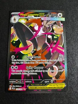 Pokemon TCG Mega Lopunny ex 128/094 Phantasmal Flames Special Illustration Rare - Image 1