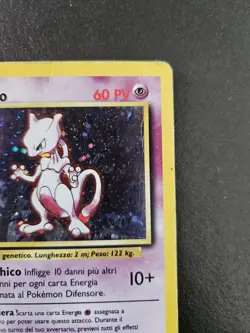 Pokemon Mewtwo 10/102 Set Base - HOLO - Ita - Vintage - POOR - Image 4