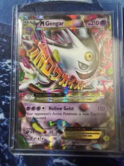 Mega Gengar EX #XY166 XY Holo Full Art Pokemon Promo 2016 MP/HP - Image 1