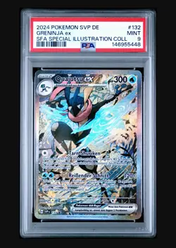 Pokemon Quajutsu Ex Svp 132 Promo Mint Psa 9 - Image 1