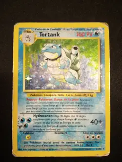 Carte Pokemon Tortank 2/102 Holo Set De Base - Image 1