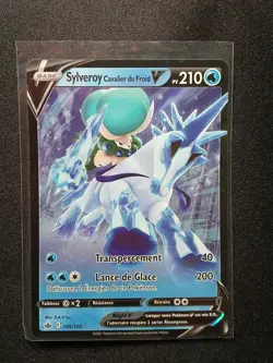 Carte Pokemon Francais Sylveroy Cavalier du Froid V (CRE 045) Regne de Glace - Image 1