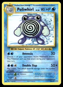 POLIWHIRL 24/108 UNCOMMON EVOLUTIONS POKEMON - Image 1