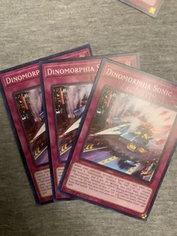 Yu-gi-oh! TCG 3x Dinomorphia Sonic MP23-EN041 Common x3 YUGIOH! NM - Image 1