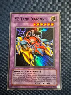 Yu-Gi-Oh! YZ-Tank Dragon MFC-054 Magician's Force Super Rare NM - Image 1