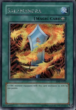 Salamandra Game Promo Prismatic Secret SDD-E003 Yu-Gi-Oh! - Image 1