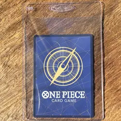 One Piece Monkey.D.Luffy Secret Rare Full Art Foil OP05-119 10 Cost 12000 Power - Image 2