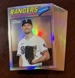 2026 Topps Heritage Chrome Refractor Parallel Lot Of 15 (No Dupes) - Image 1