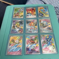Complete First Partner Illustration Series 1 Collection - Full Set Of 9 - NM+ - Image 1