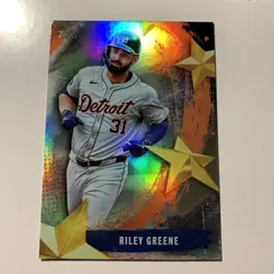 2025 Topps Series 2 Riley Greene #SMLB-40 Stars of MLB Insert Tigers - Image 1