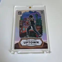 Panini 2025 Donruss Optic Uptown Prizm Jalen Milroe Rookie Seahawks #10 - Image 2