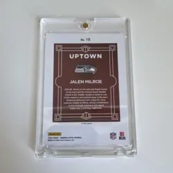 Panini 2025 Donruss Optic Uptown Prizm Jalen Milroe Rookie Seahawks #10 - Image 3