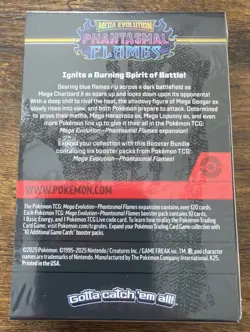 Pokemon TCG Mega Evolution Phantasmal Flames Booster Bundle (Sealed) - Image 2