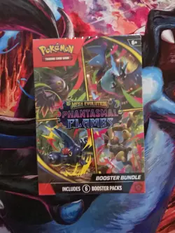 Phantasmal Flames Booster Bundle - Mega Evolution Pokemon TCG - Brand New/Sealed - Image 1