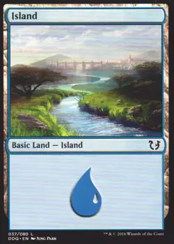 4x Island (037/080) MTG Duel Decks: Blessed vs. Cursed NM Magic Regular - Image 1