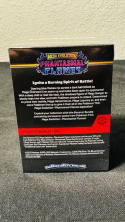Pokemon TCG Mega Evolution Phantasmal Flames Booster Bundle New Sealed - Image 3