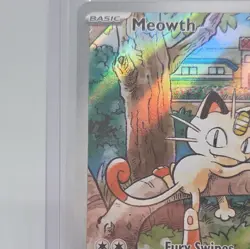 Meowth 106/094 ME02: Phantasmal Flames Illustration Rare Pokemon TCG NM - Image 5