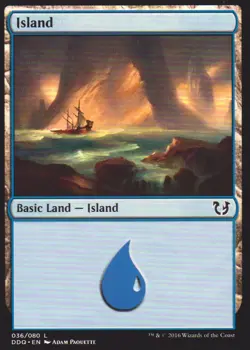 4x Island (036/080) MTG Duel Decks: Blessed vs. Cursed NM Magic Regular - Image 1
