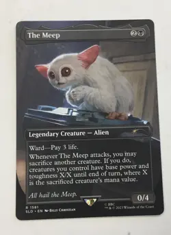 MTG Regular The Meep Secret Lair: X Doctor Who: Regeneration Near-Mint - Image 1
