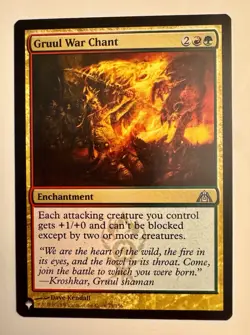 Gruul War Chant - The List Reprints (LIST)(75) - MTG - Image 1