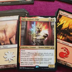 Tajic, Legion's Edge Boros Aggro ***SOLDIERS*** Whole Commander Magic Deck MTG - Image 1