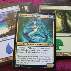 Tatyova, Benthic Druid Remastered MERFOLK Simic Whole Commander Magic Deck MTG - Image 1
