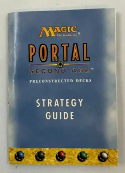 Magic The Gathering MTG Portal Second Age Spellweaver Preconstructed Deck 1998 - Image 5