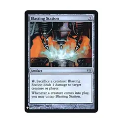 WOTC MtG Mystery Booster: Retail Exclusives Blasting Station (U) (Foil) NM - Image 1